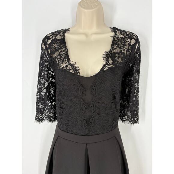 J Taylor Black Lace Dress (B19) - Picture 11 of 11